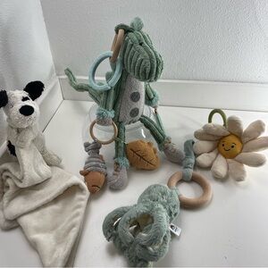Bundle Jellycat activity toys for Babies set of 3